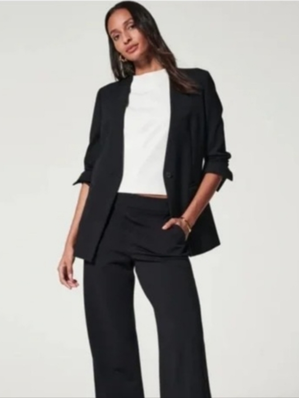 Spanx Perfect Collarless Blazer New With Tags Size 2X